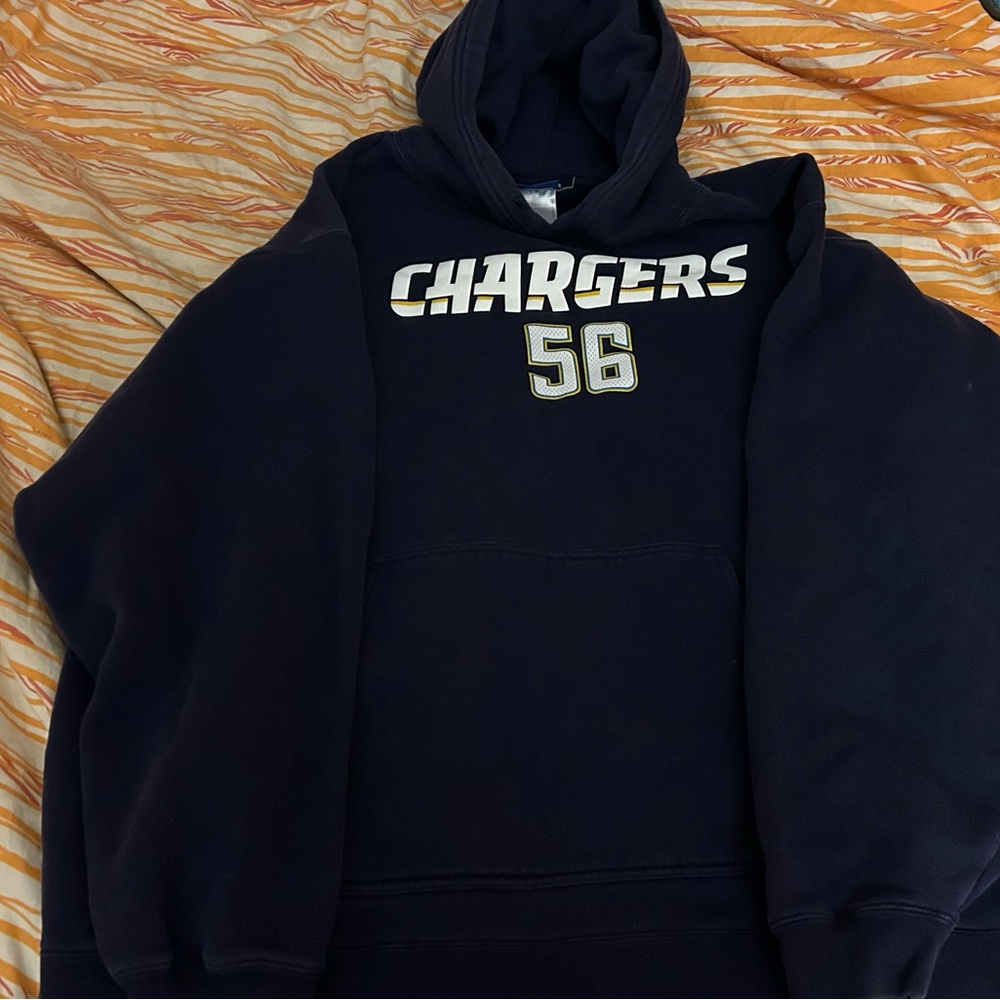 Vintage Reebok San Diego Chargers Sweatshirt Shawne Merriman - Size “Men’s” XL